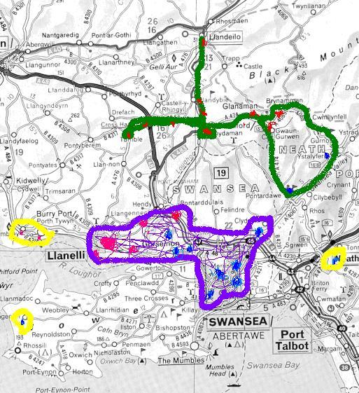 Map of fha sites